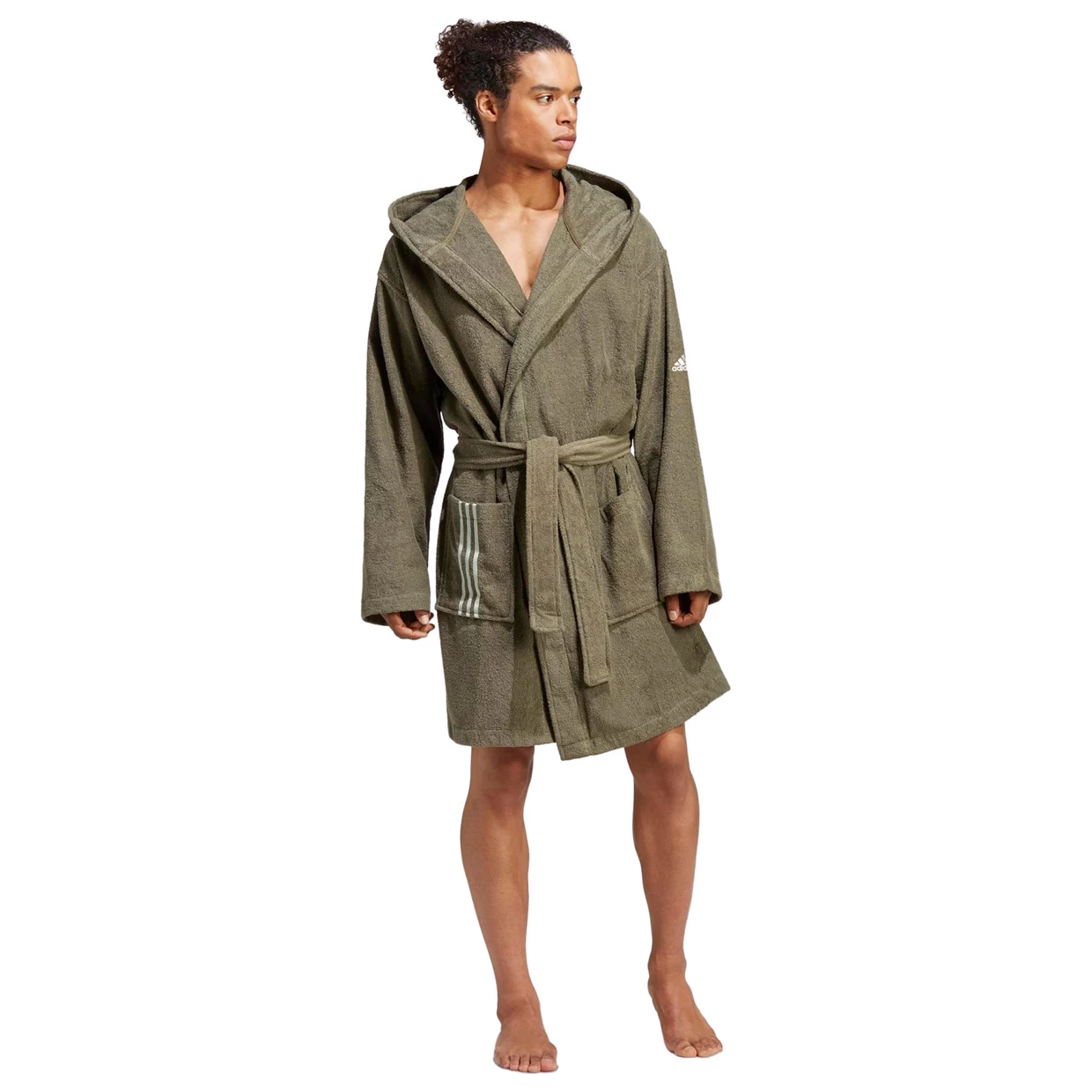 ADIDAS Bademantel Basic 4 ADIDAS Bademantel Basic – Bild 2