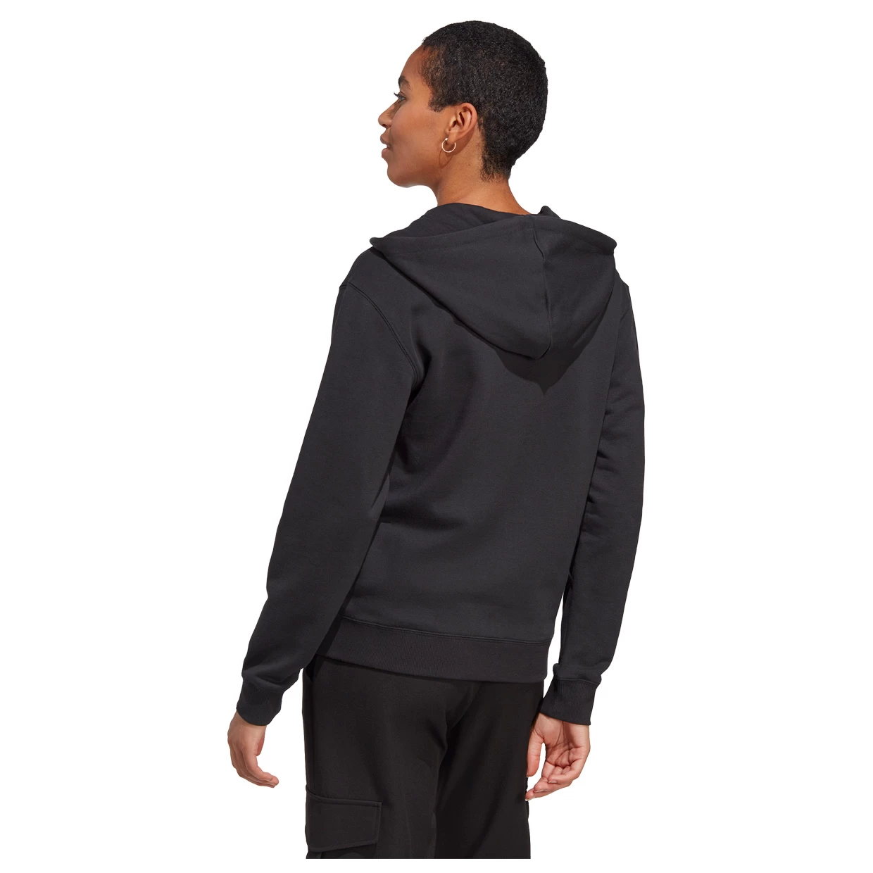 ADIDAS Damen Kapuzenjacke Essentials Linear Full Zip French Terry Hoodie 5 ADIDAS Damen Kapuzenjacke Essentials Linear Full Zip French Terry Hoodie – Bild 3