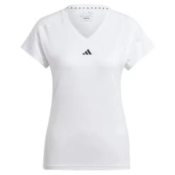 ADIDAS Damen T-Shirt Aeroready Train Essential Minimal Branding V-Neck