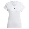 ADIDAS Damen T-Shirt Aeroready Train Essential Minimal Branding V-Neck