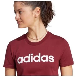 Adidas Damen T-Shirt Essentials Slim Logo -Modische Kleidung adidas damen t shirt essentials slim im2829 000 4147