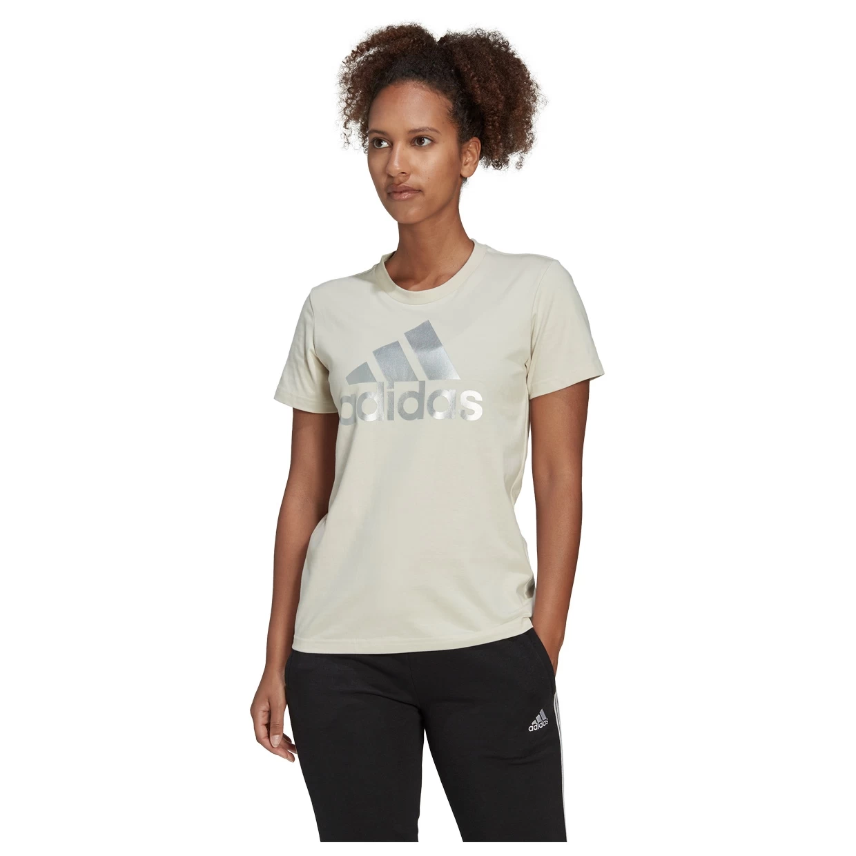 ADIDAS Damen T-Shirt Loungewear Essentials Logo 4 ADIDAS Damen T-Shirt Loungewear Essentials Logo – Bild 2