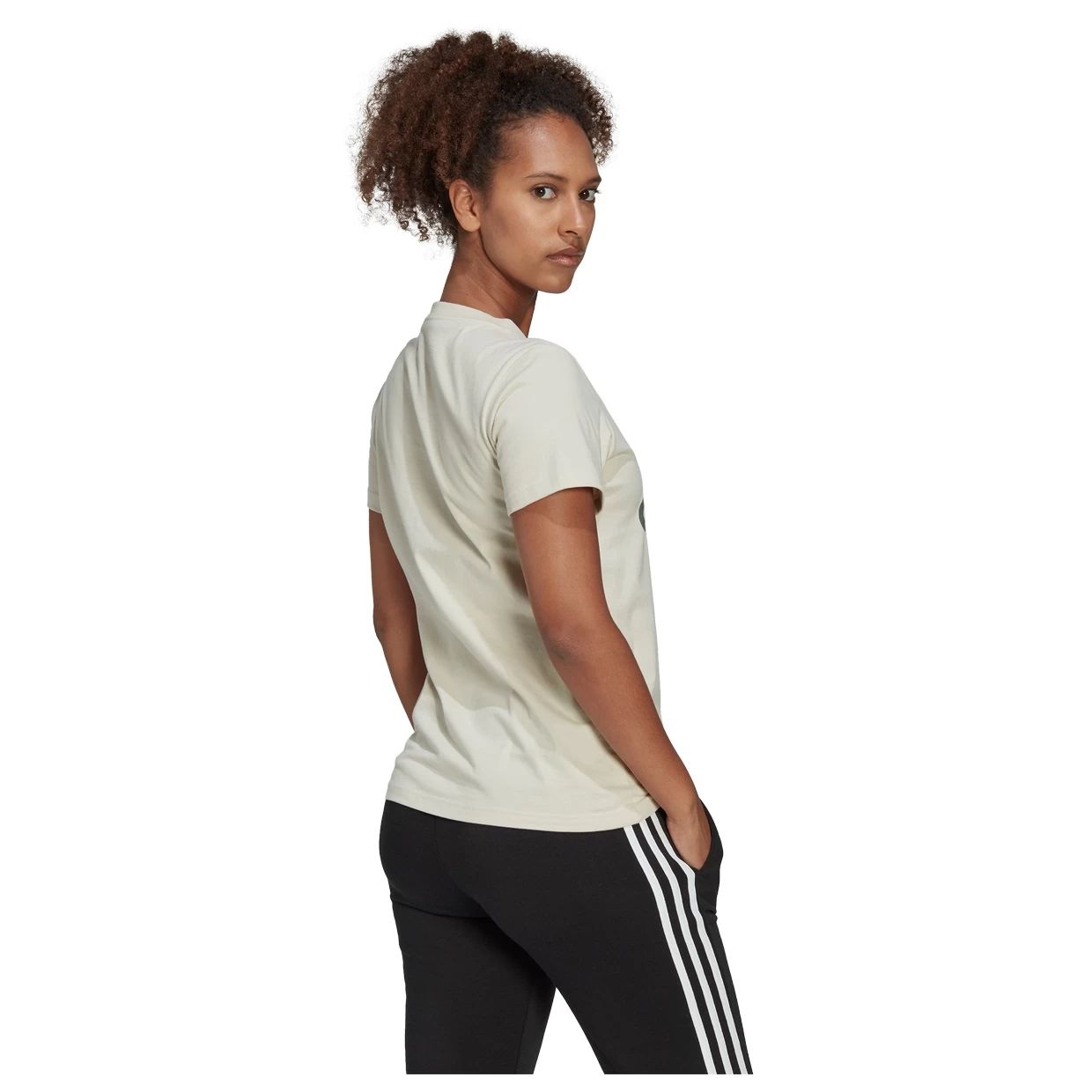 ADIDAS Damen T-Shirt Loungewear Essentials Logo 5 ADIDAS Damen T-Shirt Loungewear Essentials Logo – Bild 3