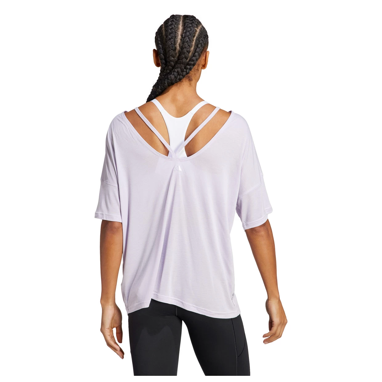 ADIDAS Damen T-Shirt Yoga Studio Oversized 5 ADIDAS Damen T-Shirt Yoga Studio Oversized – Bild 3