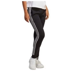 ADIDAS Damen Trainingshose Essentials 3-Streifen French Terry Cuffed Hose -Modische Kleidung adidas damen trainingshose essentials ic8770 000 4147 1