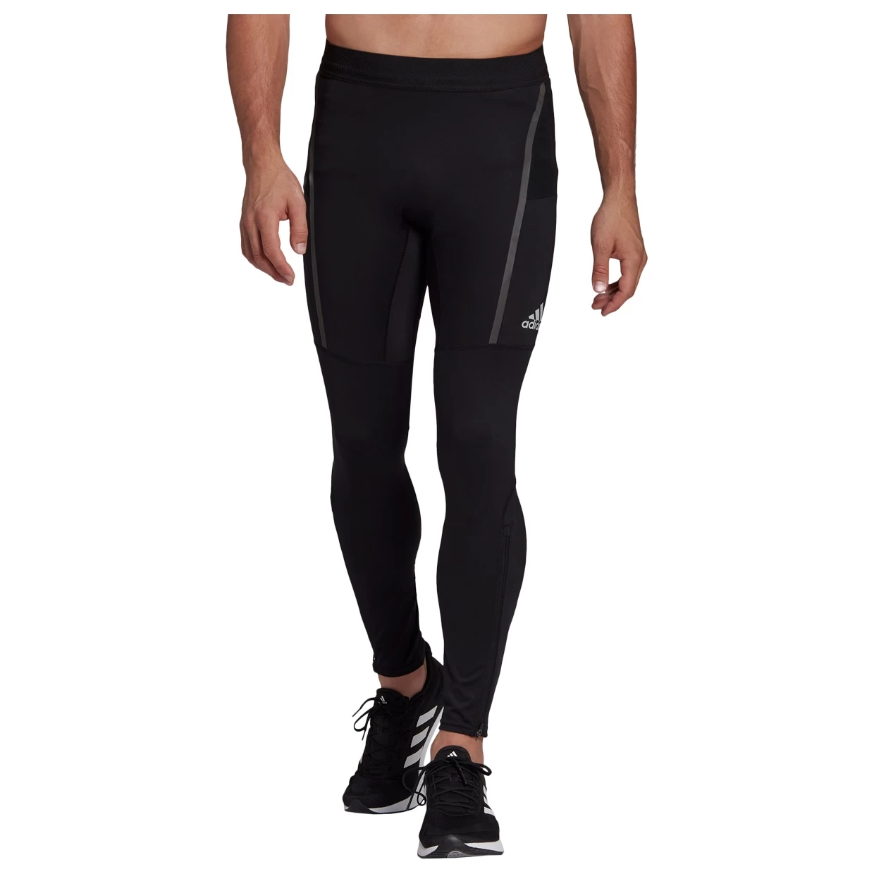 ADIDAS Herren Laufhose Saturday Lange Tight 4 ADIDAS Herren Laufhose Saturday Lange Tight – Bild 2