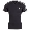 ADIDAS Herren T-Shirt Techfit 3-Streifen -Modische Kleidung adidas herren t shirt techfit 3 strei hd3525 000 1147