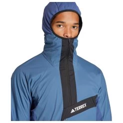 ADIDAS Herren Windbreaker Techrock Ultralight 1/2-Zip Hooded -Modische Kleidung adidas herren windbreaker techrock ul hj7362 000 4148