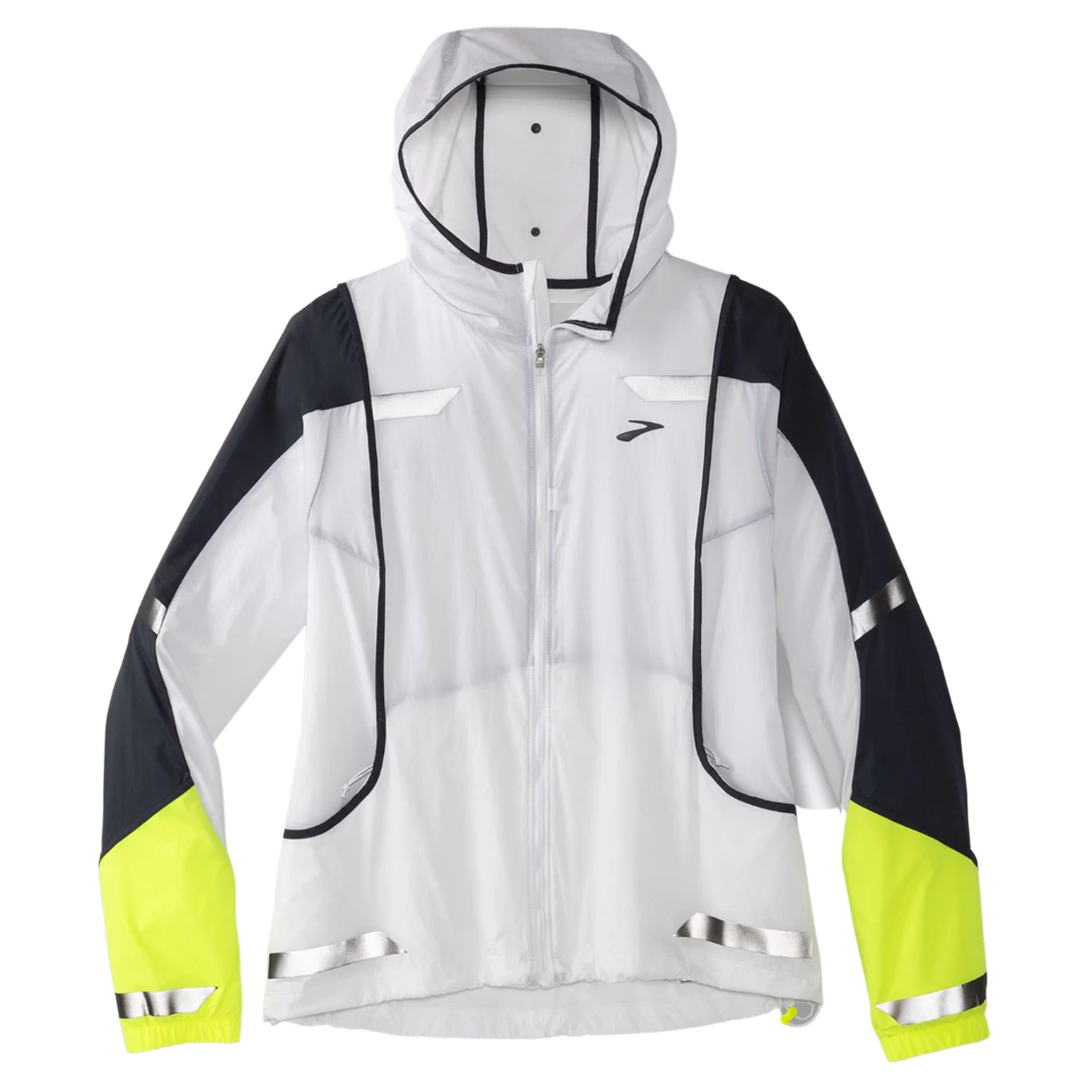 BROOKS Damen Laufjacke Run Visible Convertible 3 BROOKS Damen Laufjacke Run Visible Convertible