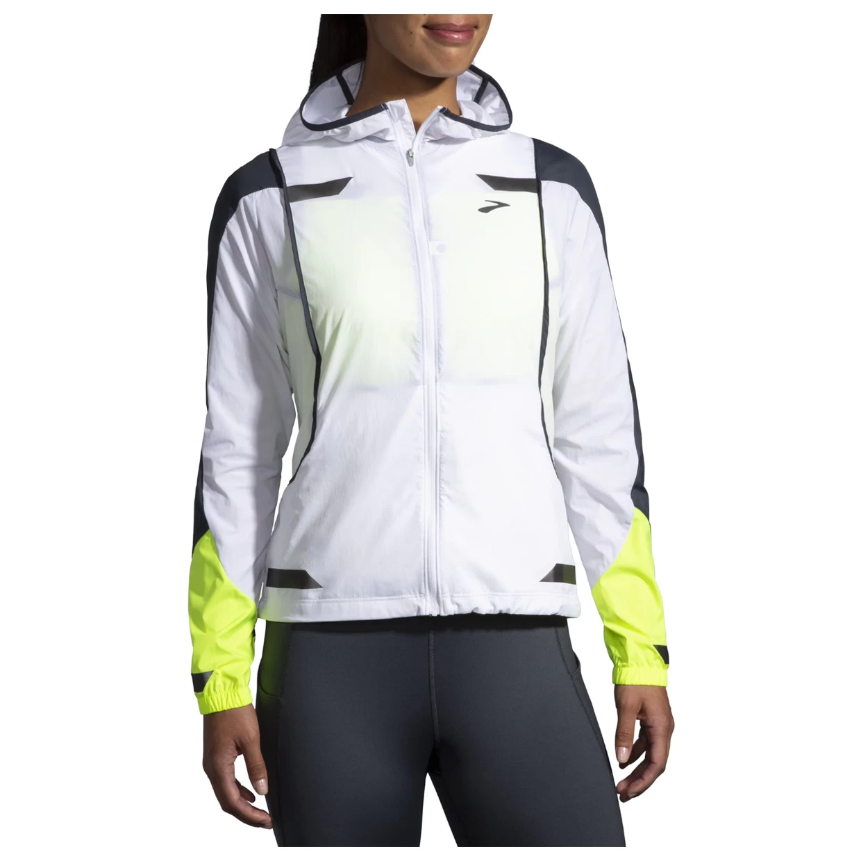 BROOKS Damen Laufjacke Run Visible Convertible 4 BROOKS Damen Laufjacke Run Visible Convertible – Bild 2