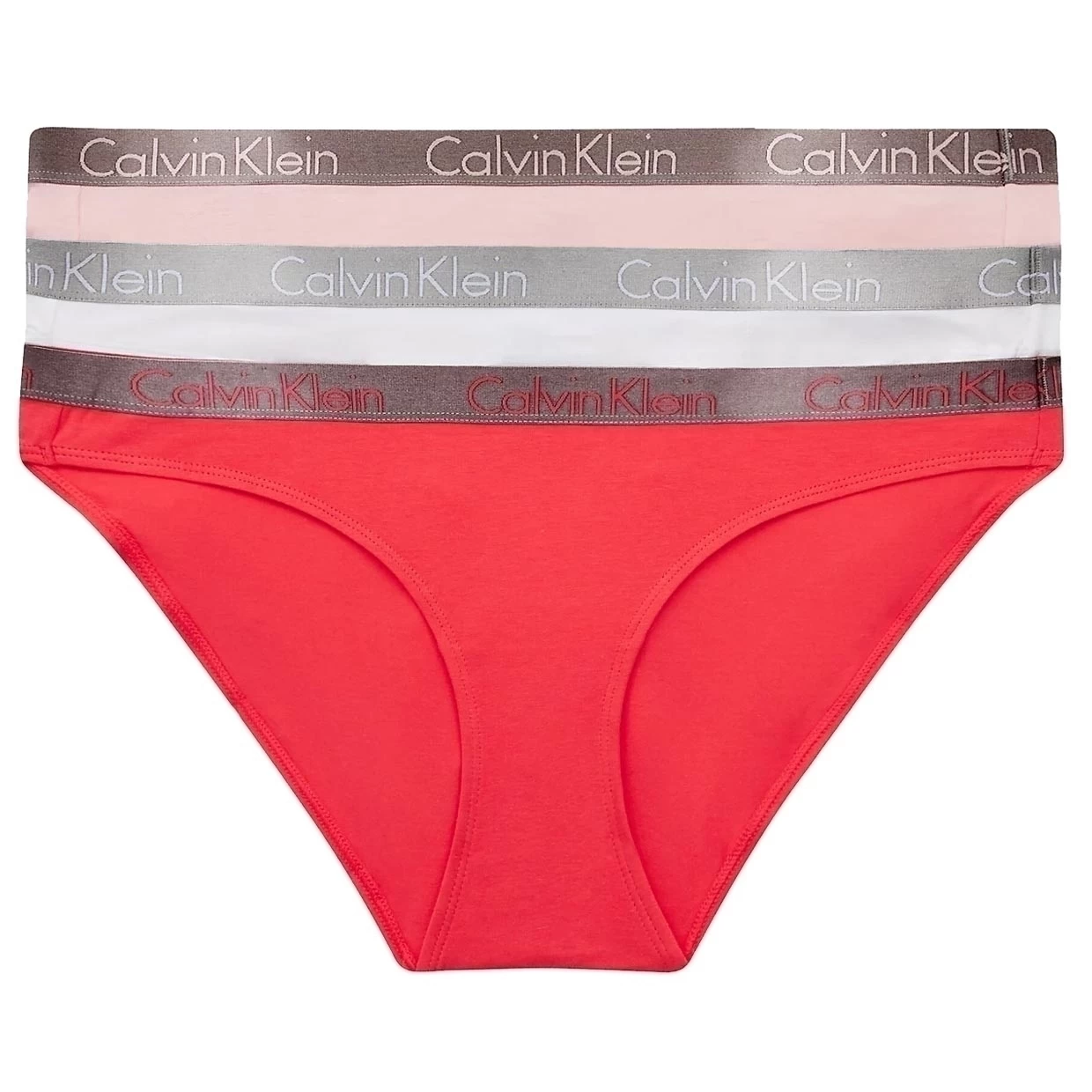 Calvin Klein Damen Slips 3er Pack Radiant Cotton