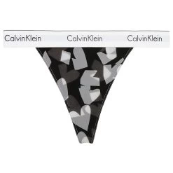 Calvin Klein Damen String Modern Cotton Hearts