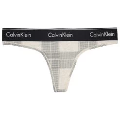 Calvin Klein Damen String Modern Cotton Karo
