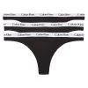 Calvin Klein Damen Strings Thong 3er Pack