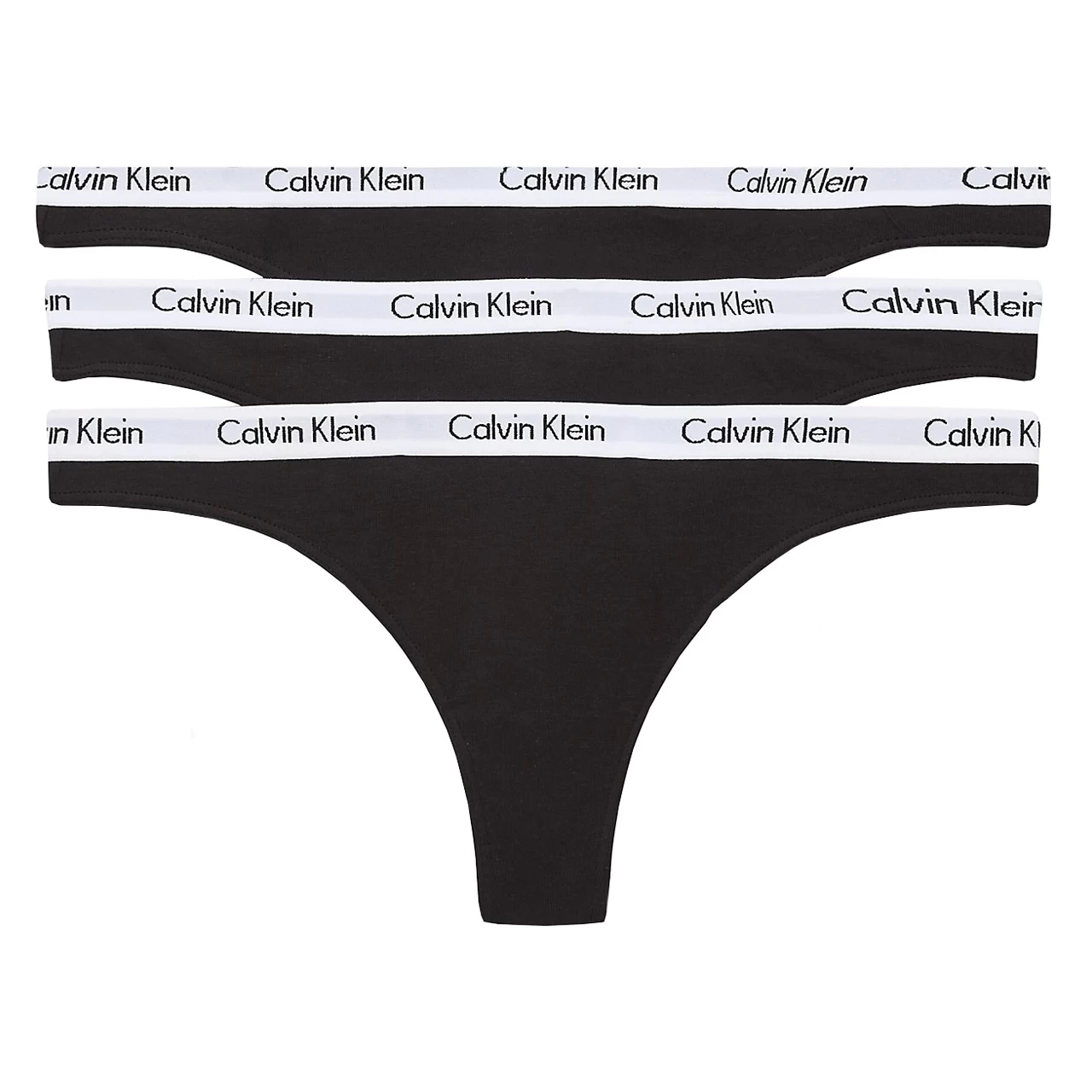 Calvin Klein Damen Strings Thong 3er Pack 3 Calvin Klein Damen Strings Thong 3er Pack