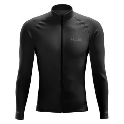 HUUB Herren Fahrradjacke Core 3 Langarm-Thermotrikot