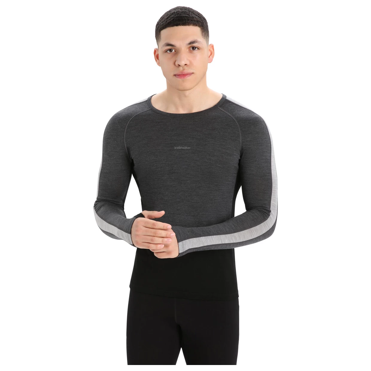 Icebreaker Herren Langarmshirt ZoneKnit 200 Merino 4 Icebreaker Herren Langarmshirt ZoneKnit 200 Merino – Bild 2