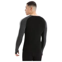 Icebreaker Herren Langarmshirt ZoneKnit 200 Merino -Modische Kleidung icebreaker herren langarmshirt zoneknit 2 0a56ha ib585 5148 1