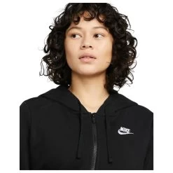 Nike Damen Sweatjacke Club Fleece -Modische Kleidung nike damen sweatjacke club fleece dq5471 010 5357