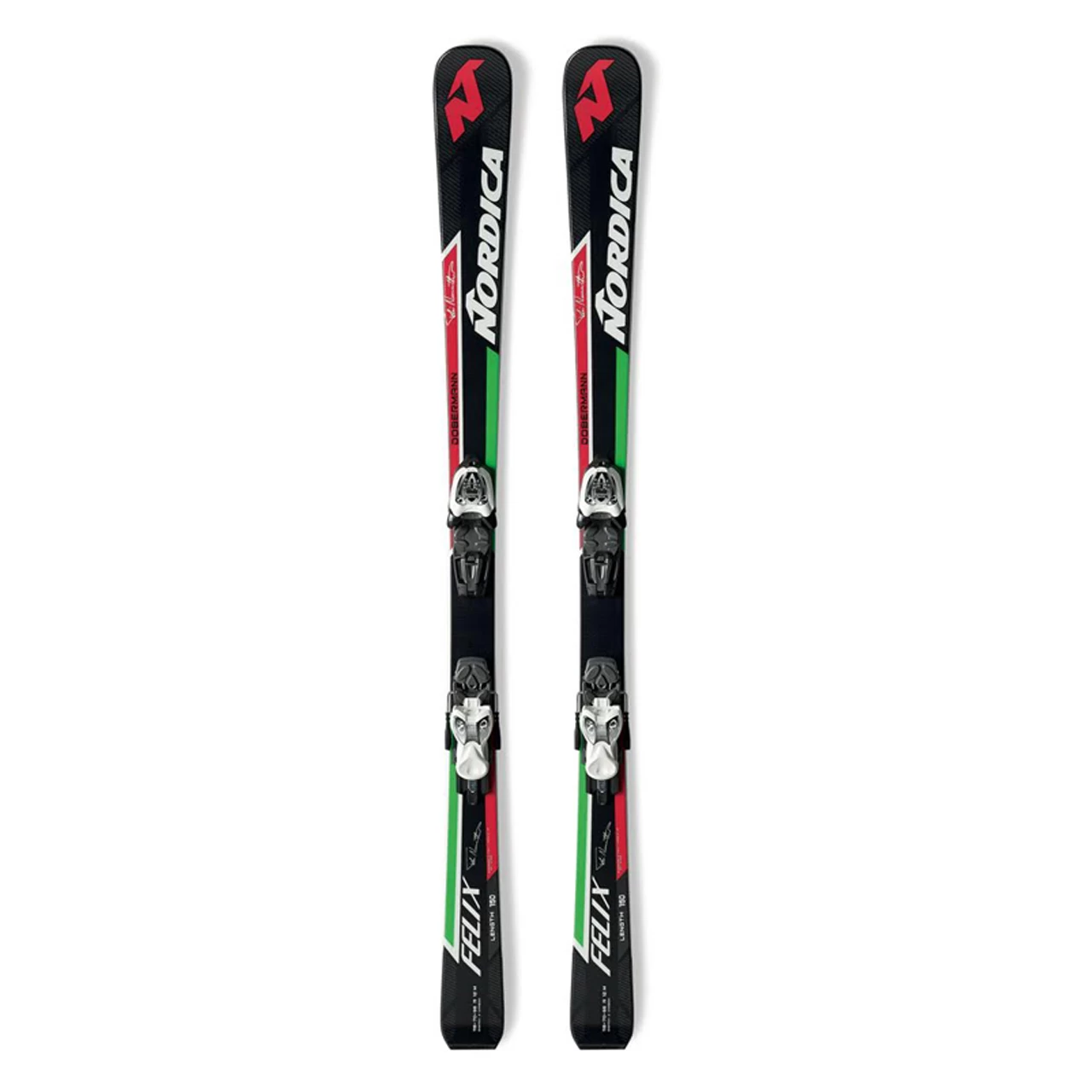 NORDICA Kinder Ski Dobermann Felix Combi Pro S + Bindung 3 NORDICA Kinder Ski Dobermann Felix Combi Pro S + Bindung