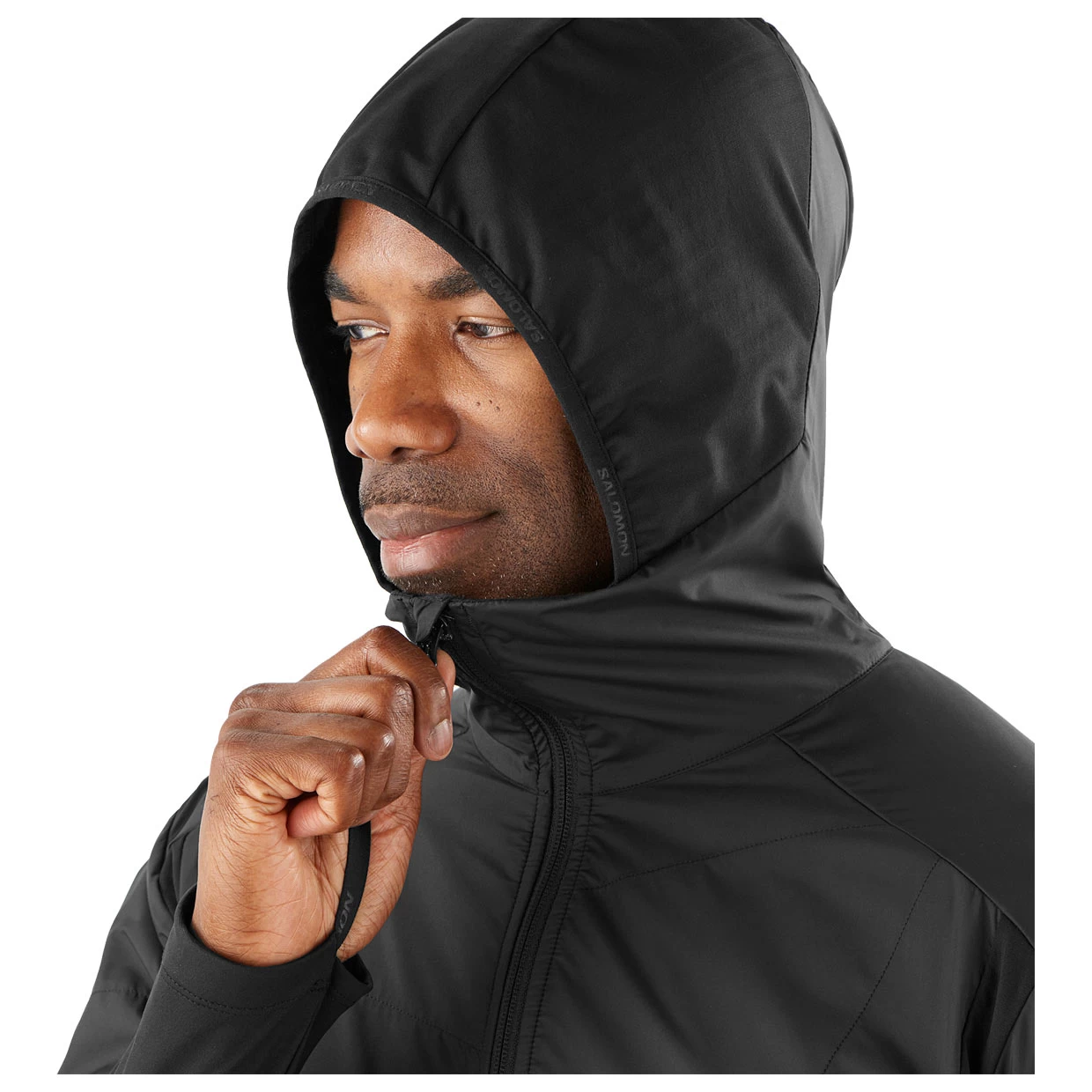 Salomon Herren Kapuzenjacke Outline All Season Hybrid 6 Salomon Herren Kapuzenjacke Outline All Season Hybrid – Bild 4