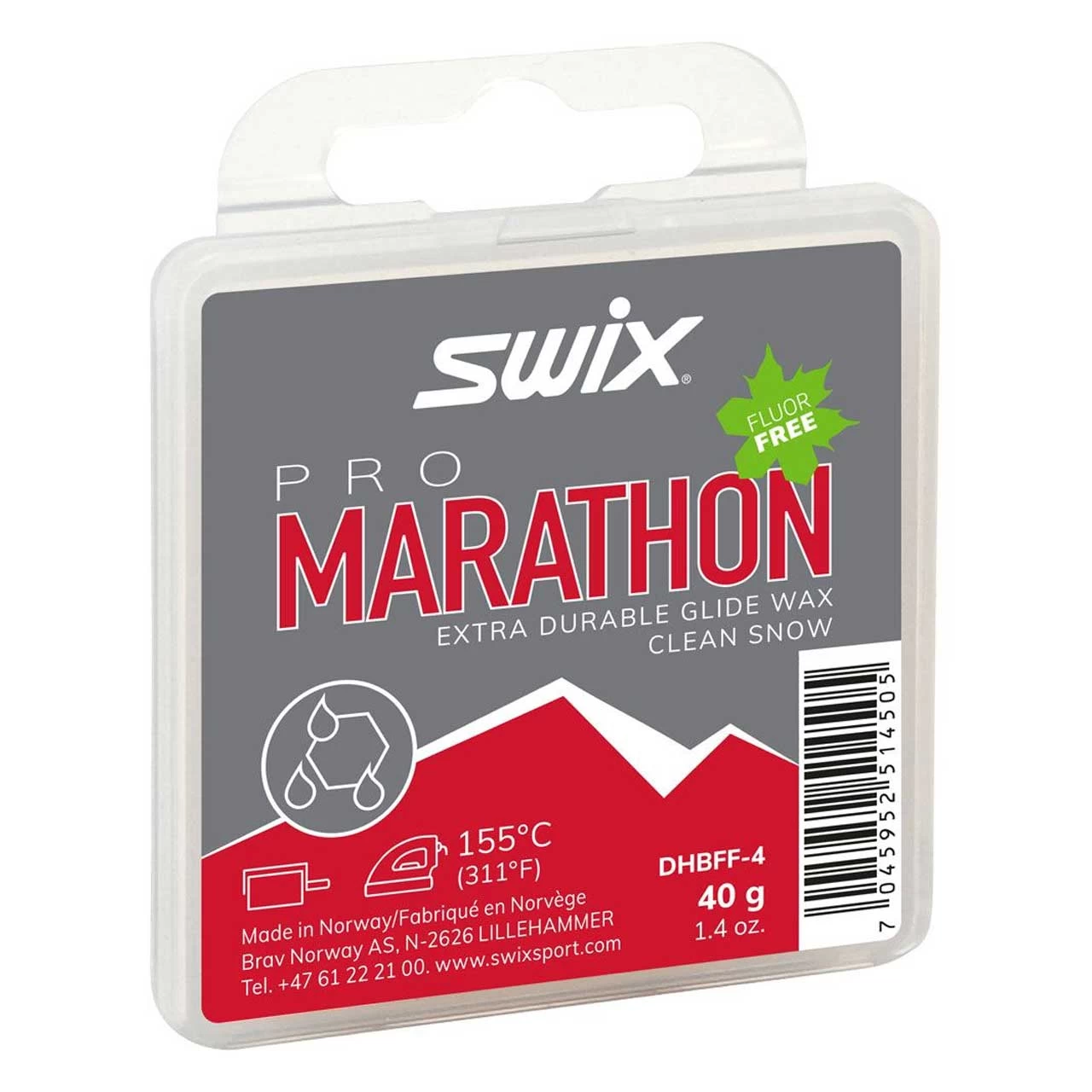 Swix Skiwachs DHBFF-4 Marathon Black 40g 3 Swix Skiwachs DHBFF-4 Marathon Black 40g